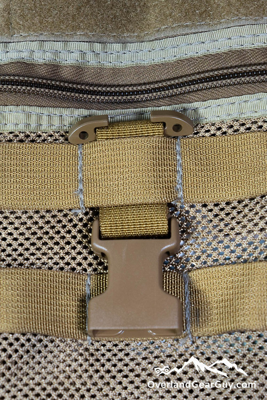 Overland Gear Guy T-Ring adapter for PALS / MOLLE