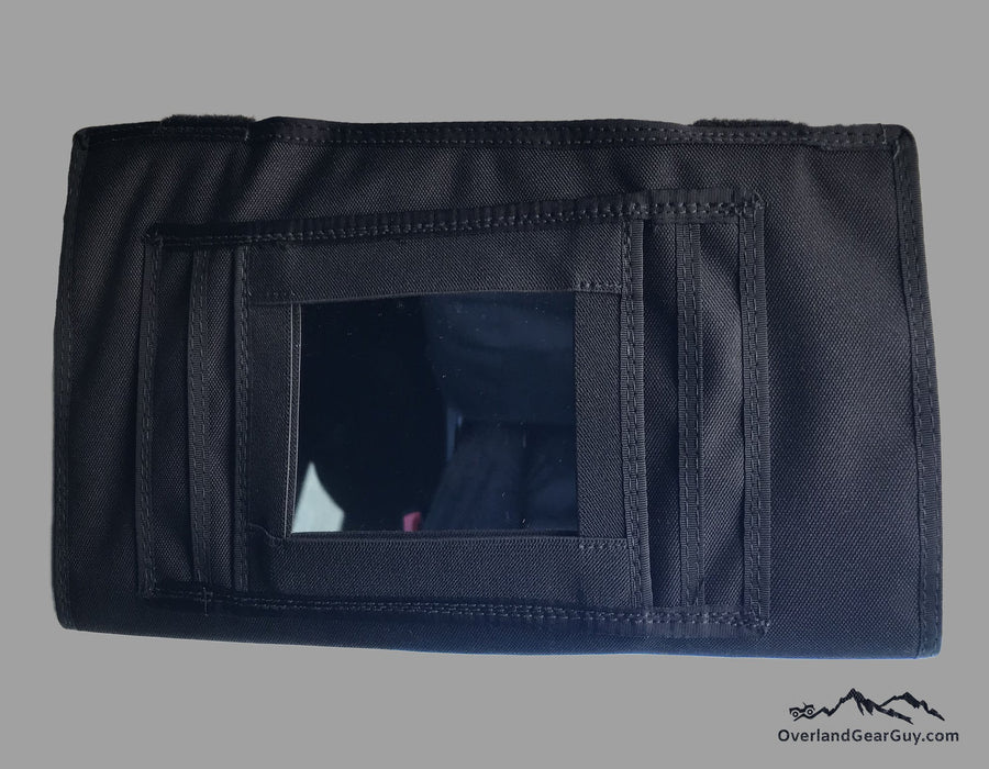 Overland Gear Guy Sprinter Sun Visor Organizer with Mirror