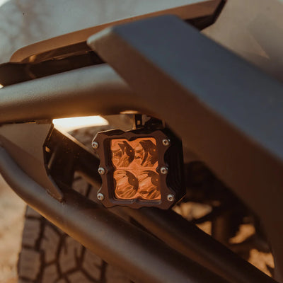 Heretic Quattro Amber LED Pod Light