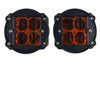 Heretic Toyota Tacoma (2012+) - LED Fog Light Kit - Amber Lens