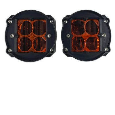 Heretic Toyota Tacoma (2012+) - LED Fog Light Kit - Amber Lens