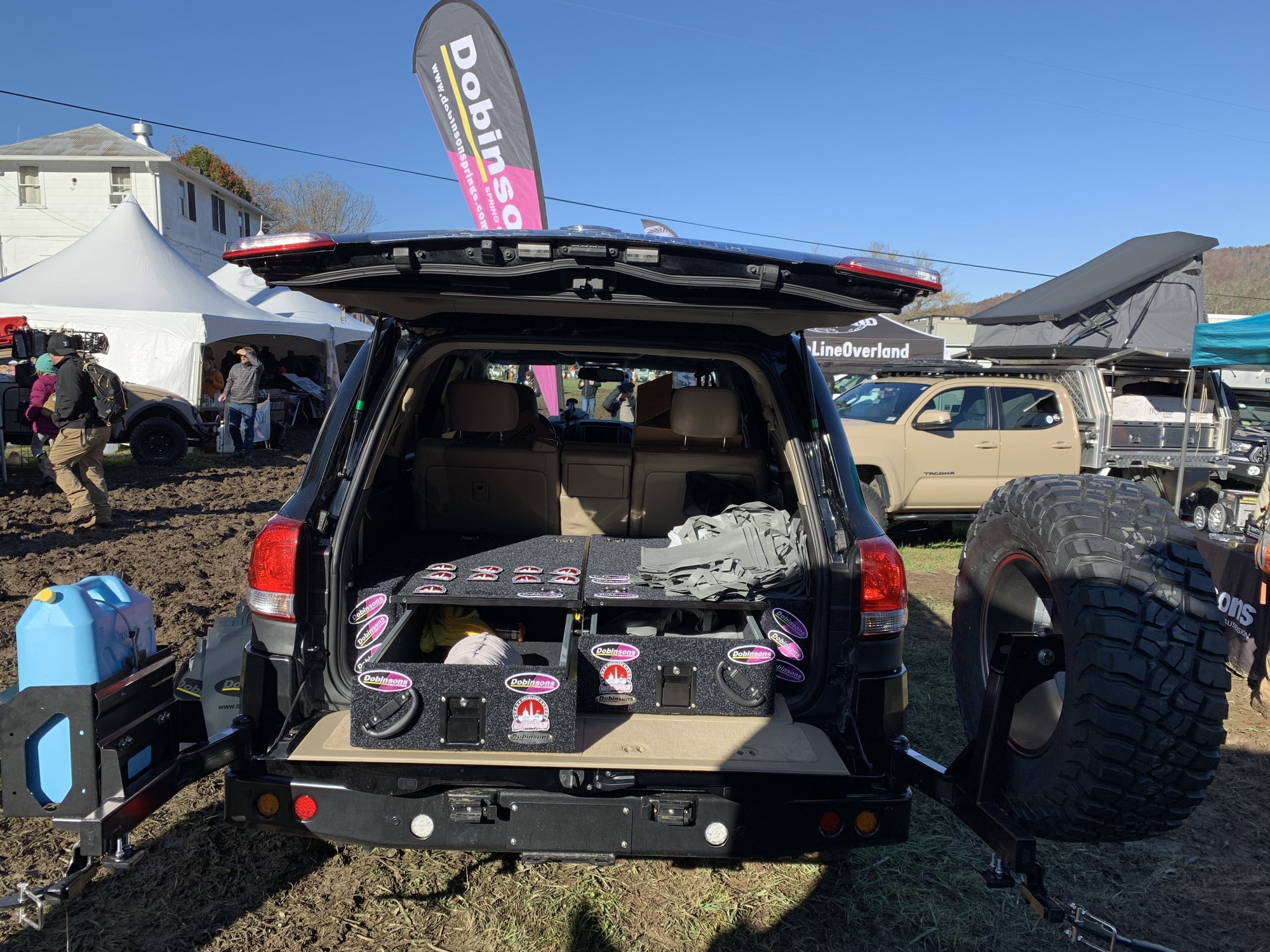 Dobinsons Wing Kit For Rear Drawers - Toyota Land Cruiser 200 Series & Lexus Lx570