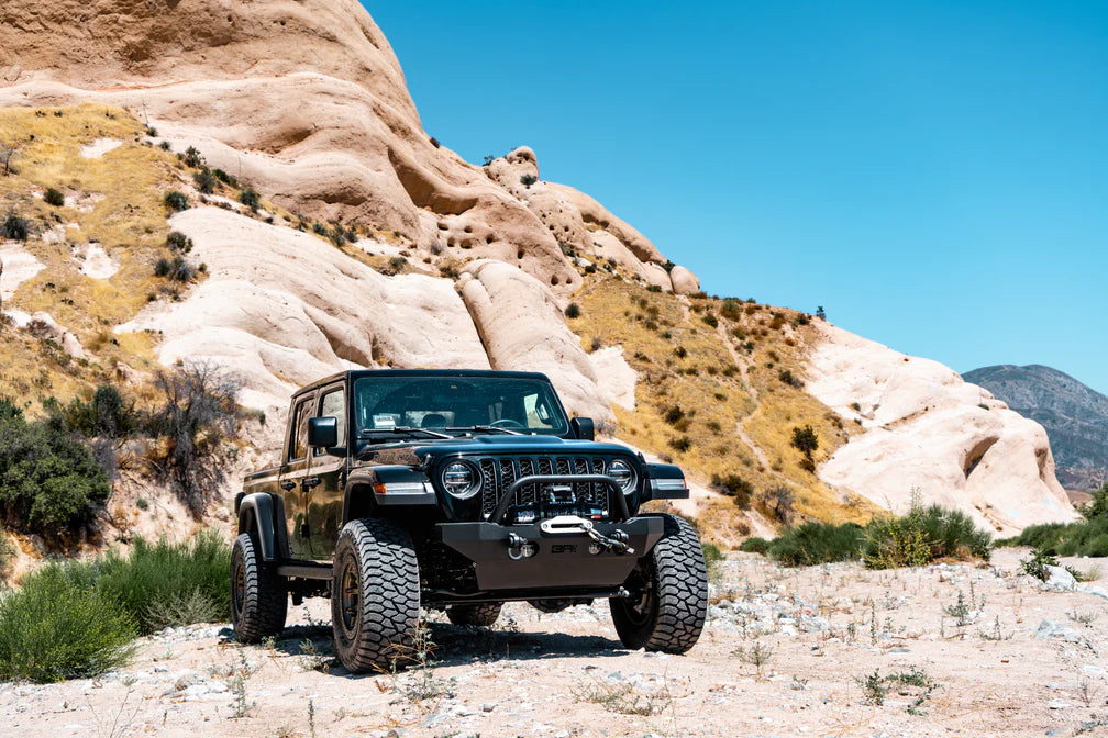 BODY ARMOR 4X4 JEEP WRANGLER JL & GLADIATOR JT TUBE GRILL GUARD (BOLT ON) 2018-2023