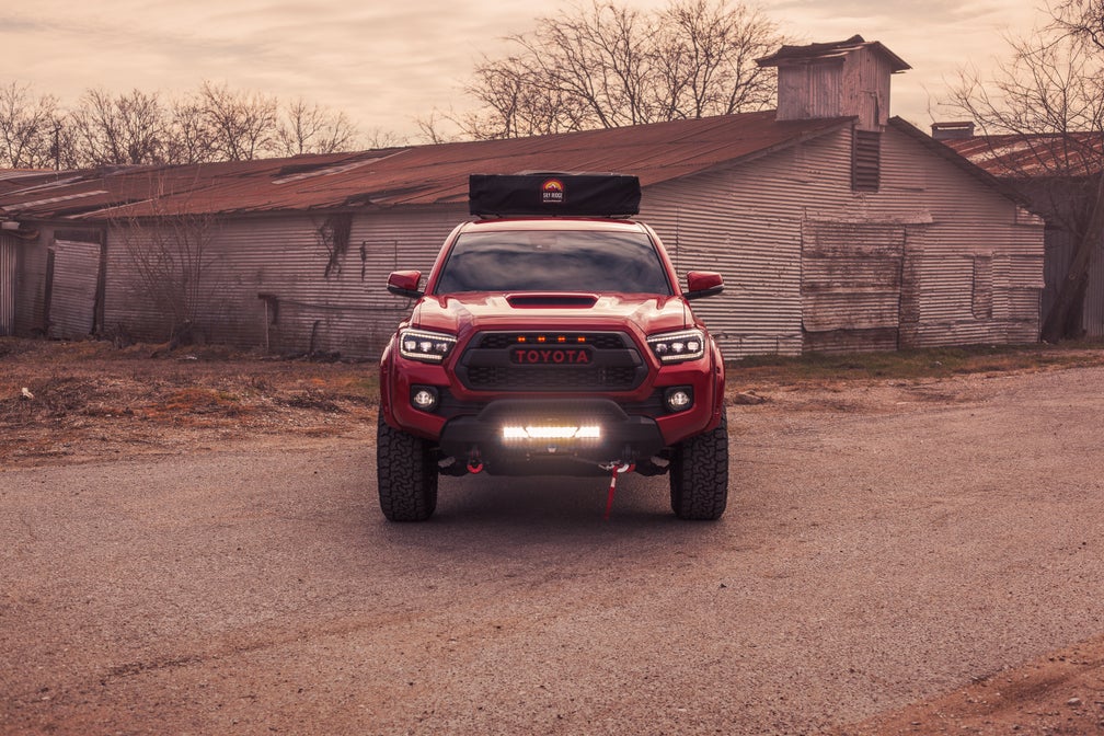 BODY ARMOR 4X4 TOYOTA TACOMA HILINE FRONT WINCH BUMPER 2016-2023