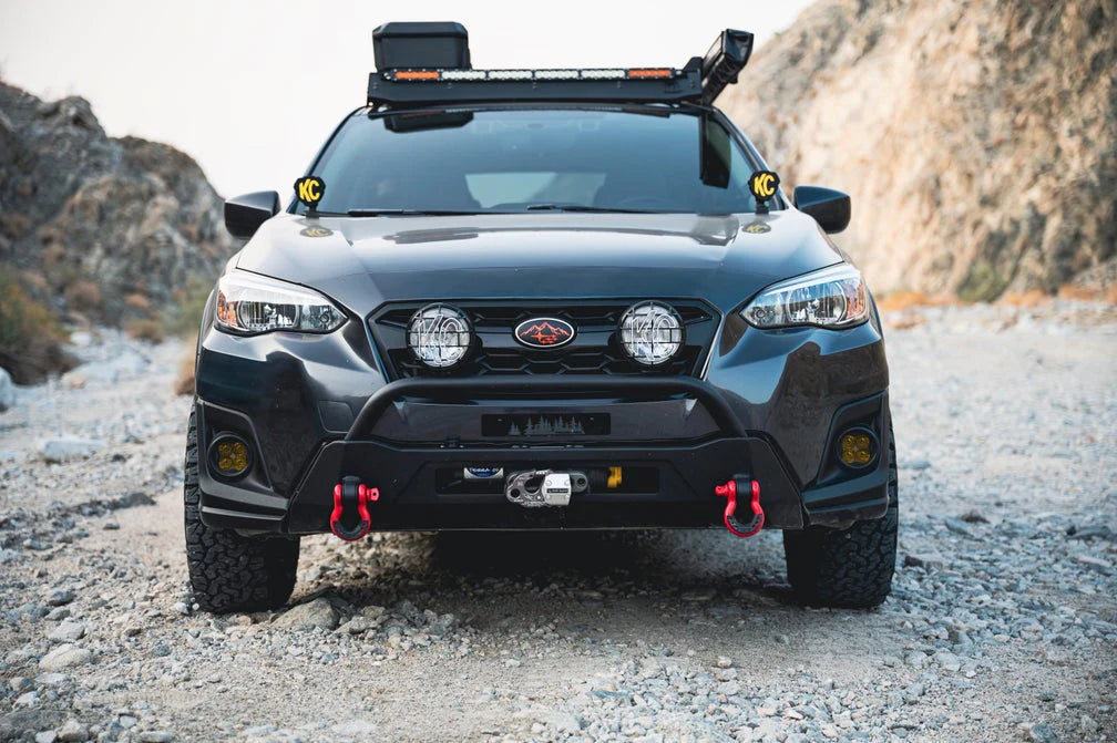 BODY ARMOR 4X4 SUBARU CROSSTREK HILINE FRONT WINCH BUMPER 2018-2023