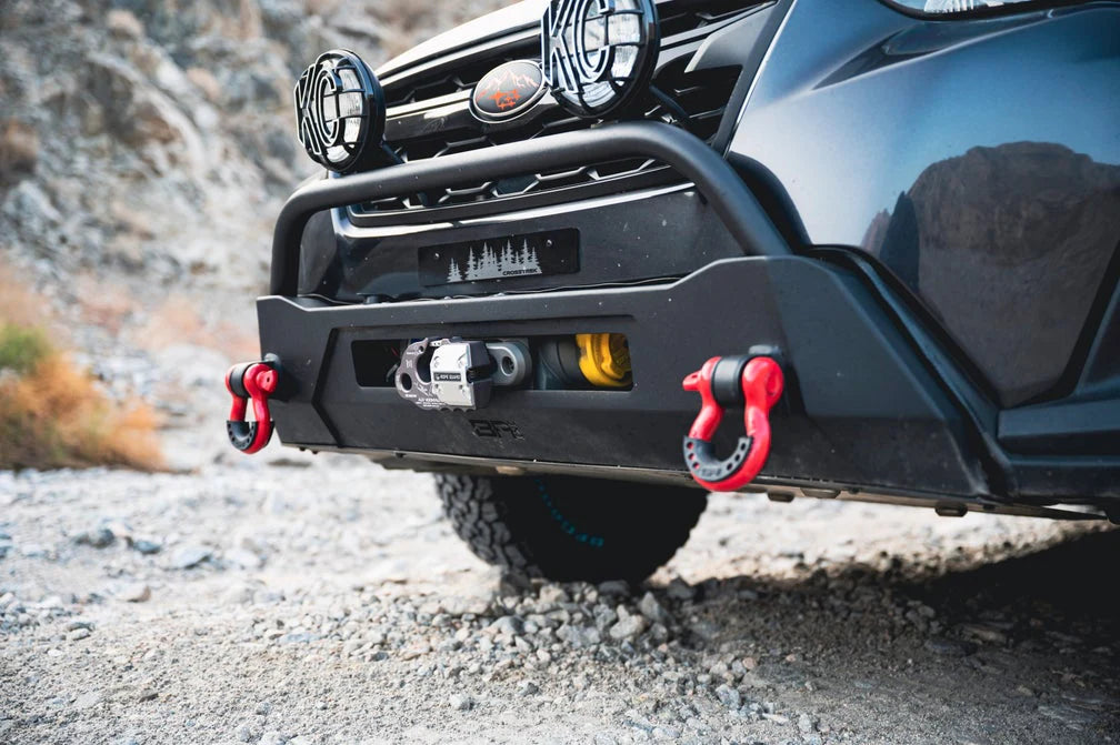 BODY ARMOR 4X4 SUBARU CROSSTREK HILINE FRONT WINCH BUMPER 2018-2023
