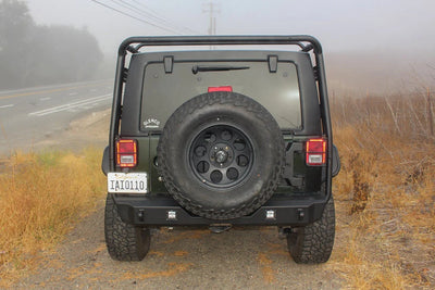 BODY ARMOR 4X4 JEEP WRANGLER JK RTC REINFORCED TIRE CARRIER 2007-2018