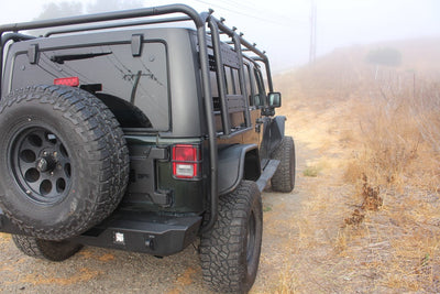 BODY ARMOR 4X4 JEEP WRANGLER JK RTC REINFORCED TIRE CARRIER 2007-2018