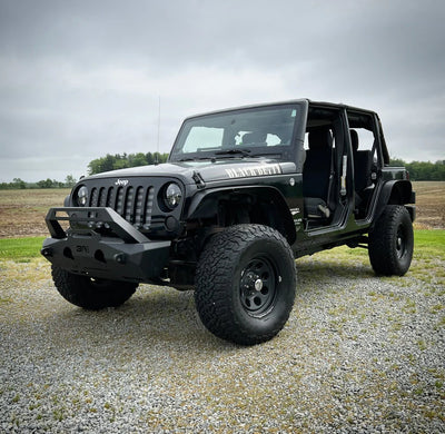BODY ARMOR 4X4 JEEP WRANGLER JK/JL AND GLADIATOR JT ORION STUBBY FRONT BUMPER 2007-2023