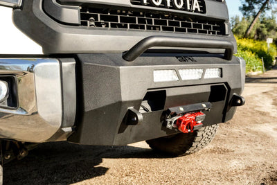 BODY ARMOR 4X4 TOYOTA TUNDRA HILINE FRONT WINCH BUMPER 2014-2021