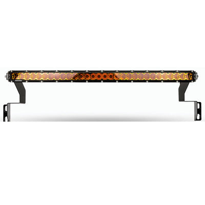 Heretic Toyota Tundra - Behind The Grille - 30 Inch Light Bar - Amber Lens