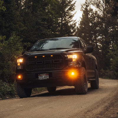 Heretic Ford F150 (2015+) - LED Fog Light Kit - Amber Lens