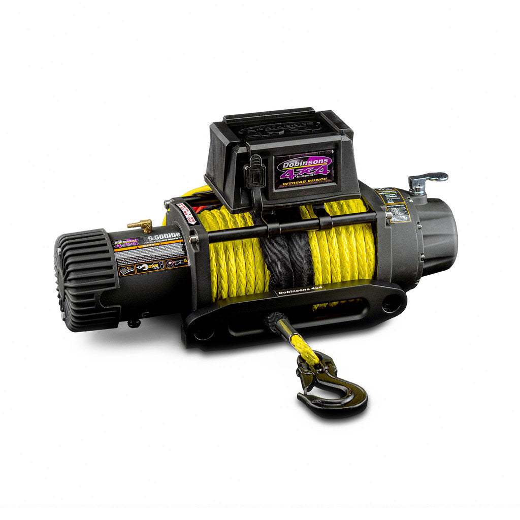 DOBINSONS 12000LB ELECTRIC WINCH WITH SYNTHETIC ROPE