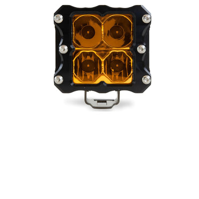 Heretic Quattro Amber LED Pod Light