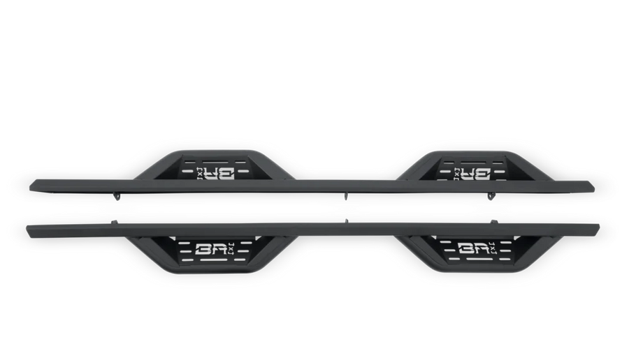 BODY ARMOR 4X4 FORD F-150 SUPERCREW CAB/2017-2023 F-250/F-350/F-450/F-550 SUPER DUTY CREW CAB AMBUSH SIDE STEPS 2015-2023