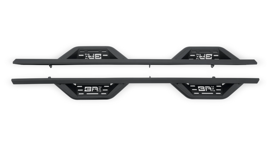 BODY ARMOR 4X4 FORD F-250/F-350/F-450/F-550 SUPER DUTY CREW CAB AMBUSH SIDE STEPS 1999-2016