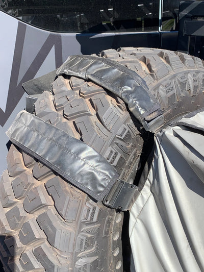 Overland Gear Guy Vinyl Covers Spare Tire Trash Bag