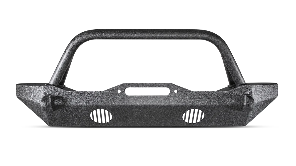 BODY ARMOR 4X4 JEEP WRANGLER JK FRONT BUMPER MID-STUBBY 2007-2018