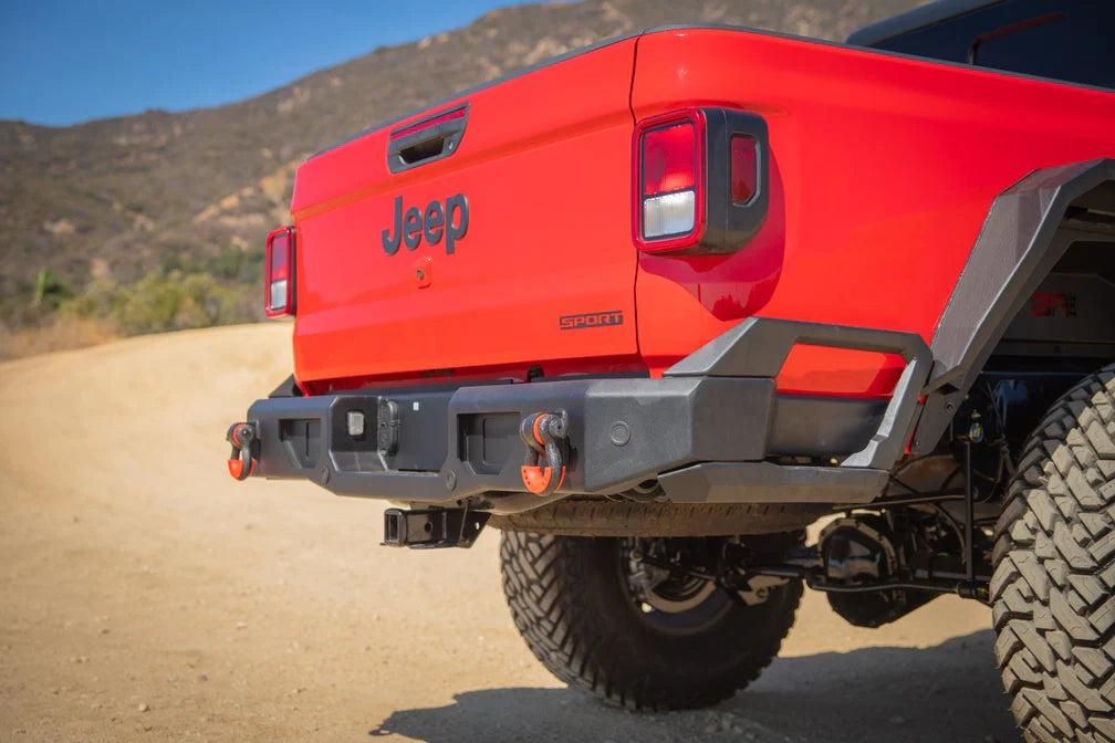 BODY ARMOR 4X4 JEEP GLADIATOR JT GLADIATOR REAR BUMPER 2019-2023