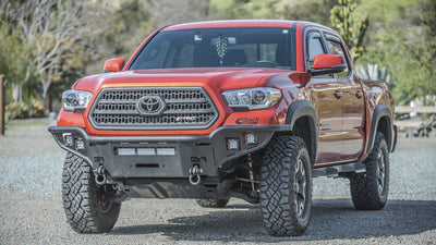 BODY ARMOR 4X4 TOYOTA TACOMA DESERT SERIES FRONT WINCH BUMPER 2016-2023