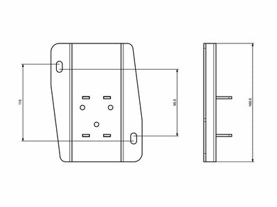 Front Runner Universal Awning Brackets