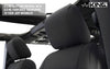 King 4WD Premium Neoprene Seat Covers, Black/Black Jeep Wrangler JK 4 Door 2013 - 2018