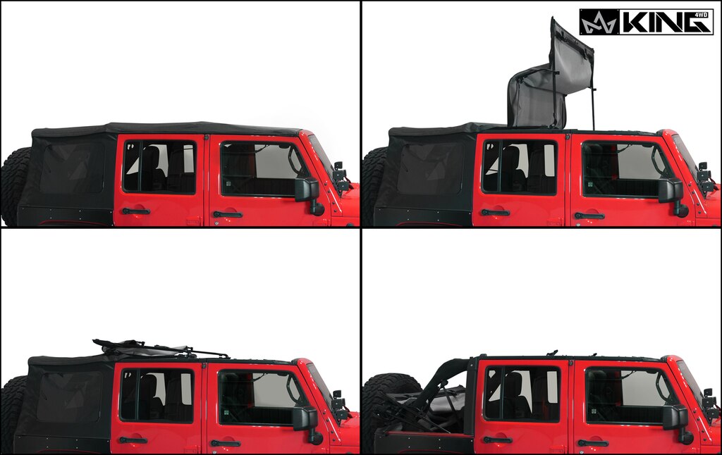 Jeep Wrangler Unlimited JK 4 Door 07-09 Premium Replacement Soft