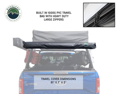 Overland Vehicle Systems Nomadic Awning 1.3 - 4.5' With Black Cover