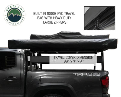 Overland Vehicle Systems Nomadic Awning 2.0 - 6.5' With Black Cover