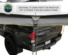 Overland Vehicle Systems Nomadic Awning 180 With Zip In Wall