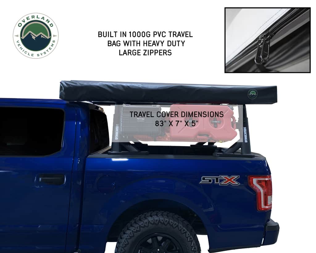Overland Vehicle Systems Nomadic 270 LT Awning Driver Side