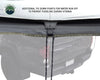 Overland Vehicle Systems Nomadic 270 LT Awning Passenger Side Dark Gray Cover With Black Cover Universal