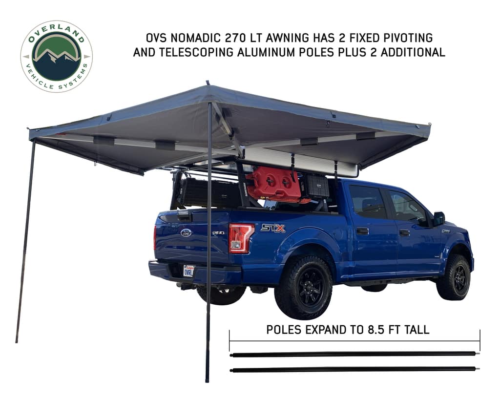 Overland Vehicle Systems Nomadic 270 LT Awning Driver Side