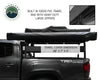 Overland Vehicle Systems Nomadic Awning 180 Dark Gray Cover With Black Transit Cover & Brackets