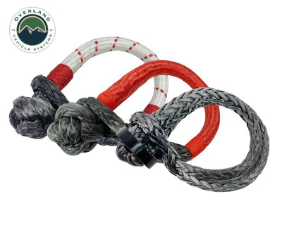 Overland Vehicle Systems Soft Shackle 7/16" 41,000 lb. With Collar 22" With Storage Bag Universal