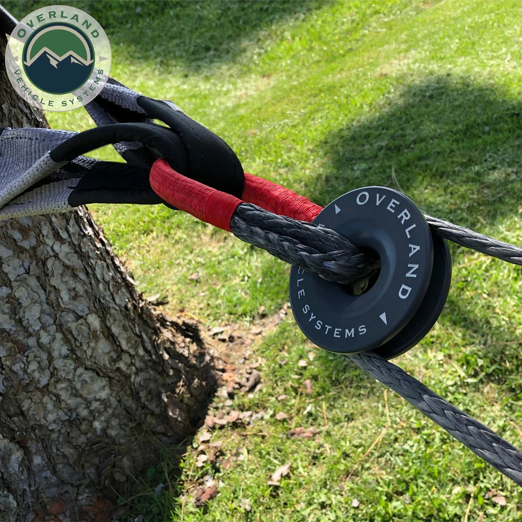 Overland Vehicle Systems Soft Shackle 7/16" 41,000 lb. With Loop & Abrasive Sleeve 23" With Storage Bag