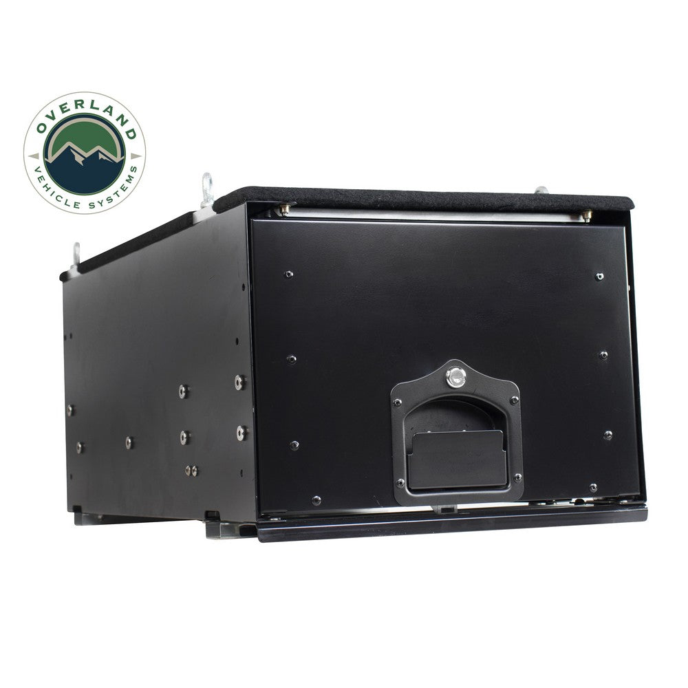 Overland Vehicle Systems Powder Black Cargo Box Paddle Lock