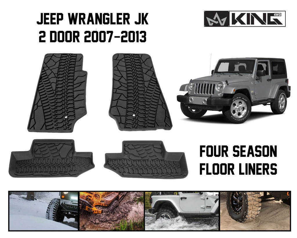 Lot De 2 Buses De Lave-glace Avant Pour Jeep Wrangler (2013-2023) Et Wrangler JK 2018 - Remplacement Facile - 8