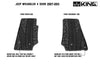 King 4WD Premium Four-Season Floor Liners Front and Rear Passenger Area Jeep Wrangler Unlimited JK 4 Door 2007-2013