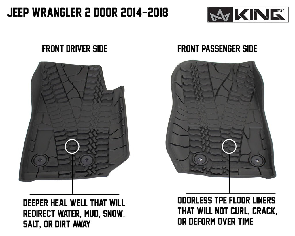 2018 jeep wrangler floor mat