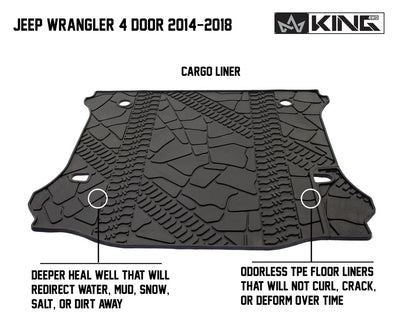 2018 jeep wrangler cargo liner