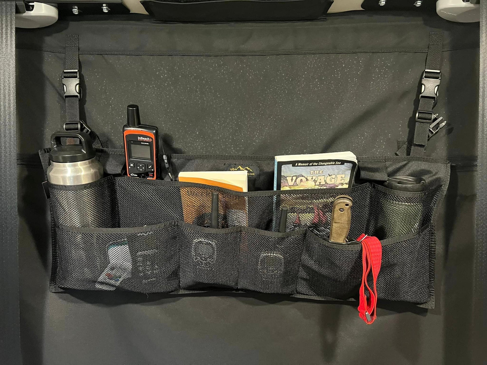 Overland Gear Guy Revel Van Rear Storage Organizer