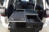 Dobinsons Rear Dual Roller Drawer System For Toyota 4Runner 5th Gen 2010-2023 with Fridge Slide