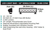 10 inch LED Light Bar Dobinsons