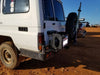 Dobinsons Rear Bumper With Swing Outs For Toyota Landcruiser 70 Series Lwb