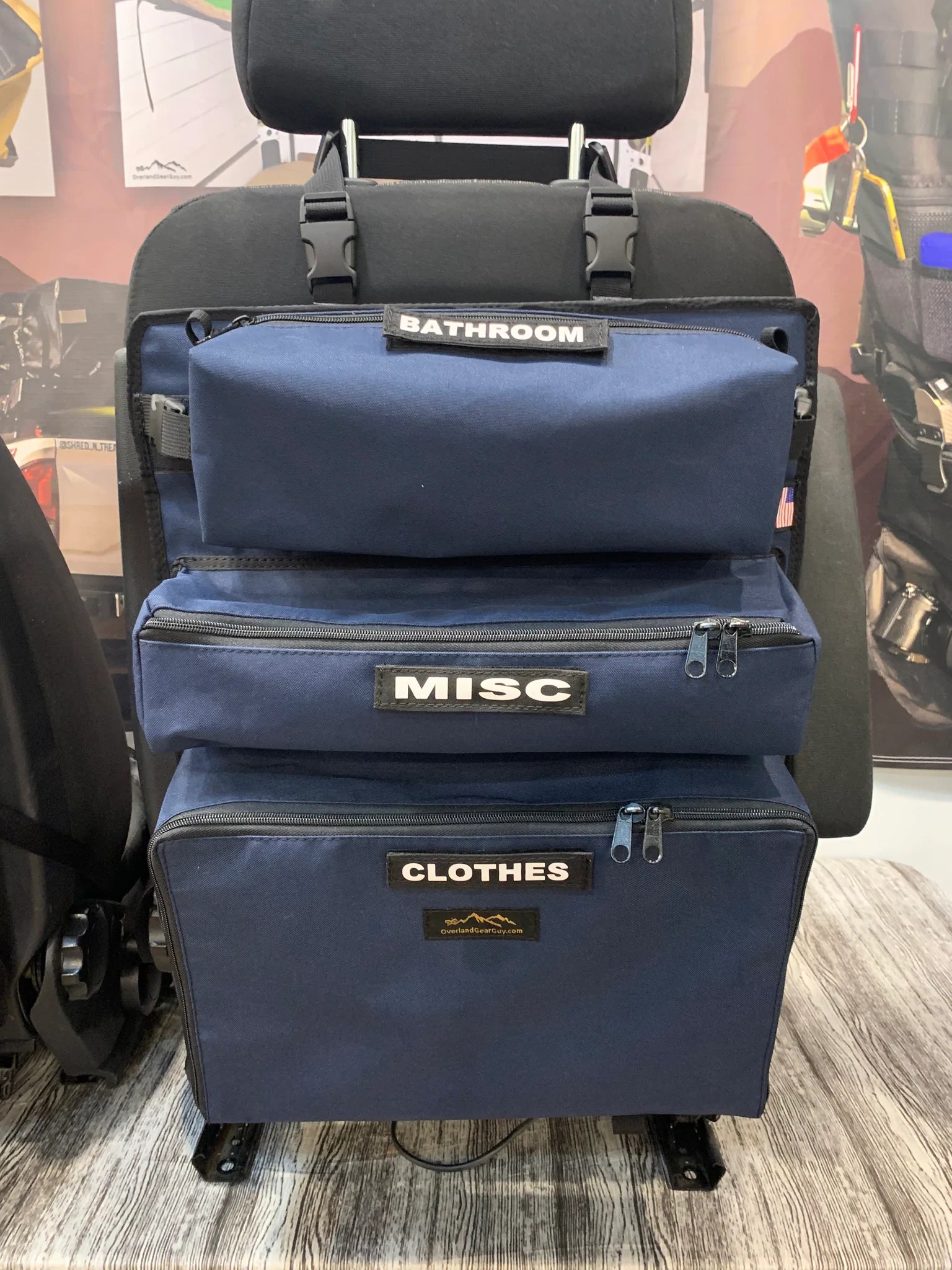 Overland Gear Guy Arches Overlander Seat Organizer