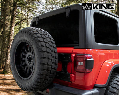 2018 Jeep Wrangler tire carrier