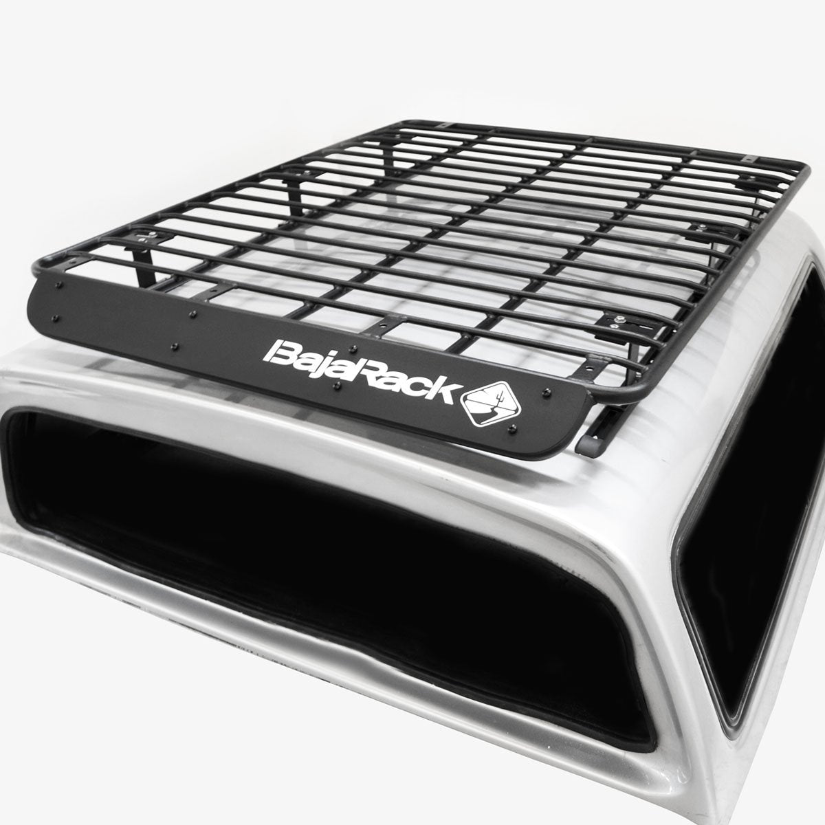 Baja Rack Camper Shell Roof Rack with wind deflector Utility Flat