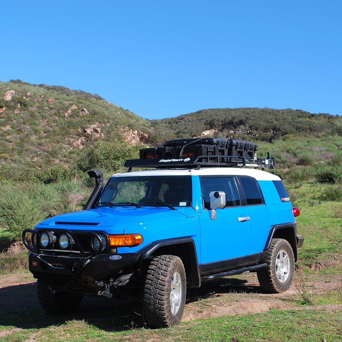 Baja Rack Hi-Lift Mount for 5" height racks