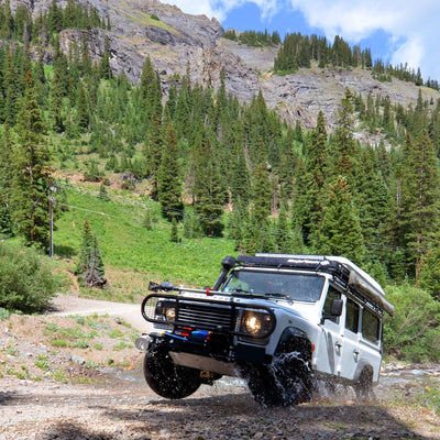 Baja Rack Defender 110 UTility Flat Rack with SPY Light System LED bar not included 1997-2016